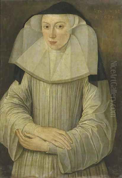 A nun in a habit - view 1