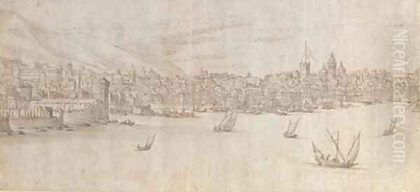 A extensive view of Genoa - view 1