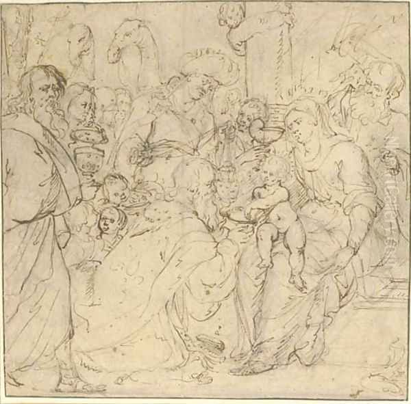 The Adoration of the Magi - view 1