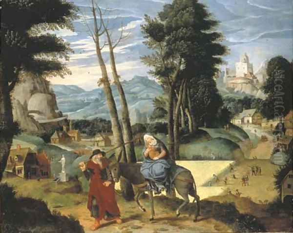 The Rest on the Flight into Egypt - view 1