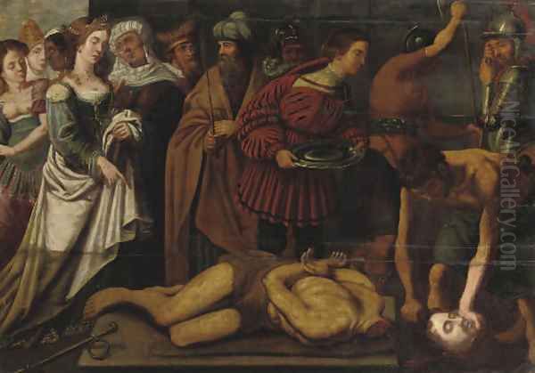 The beheading of Saint John the Baptist - view 1