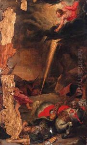 The Conversion of Saint Paul by Flemish School