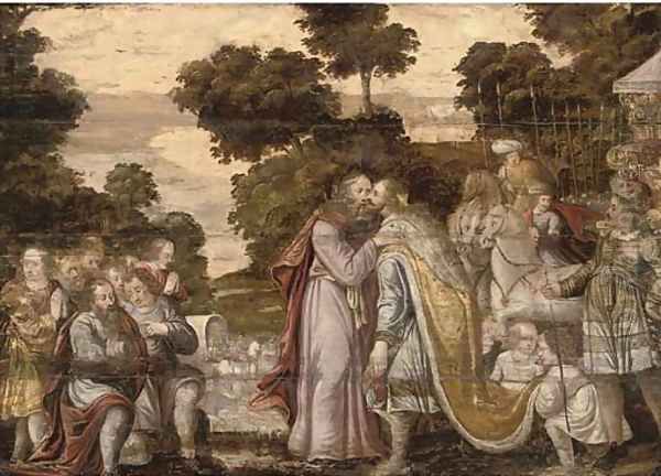 The meeting of Joseph and Jacob - view 1