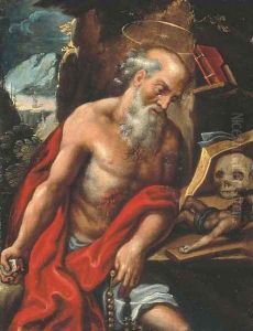 The Penitent Saint Jerome by Flemish School
