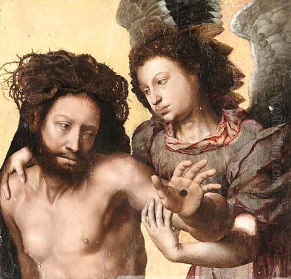 The Risen Christ with an Angel - view 1