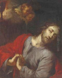 Christ the Man of Sorrows by Flemish School