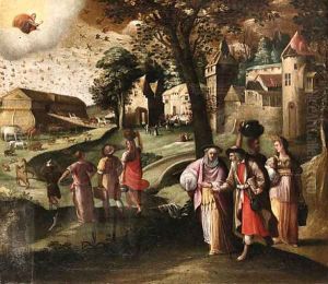 Noah's Ark by Flemish School