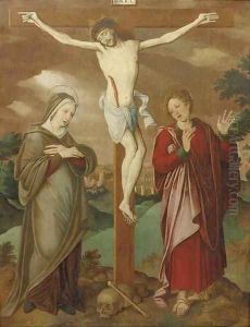 The Crucifixion 2 by Flemish School
