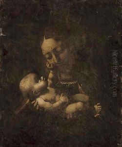 The Madonna and Child 2 by Lombard School