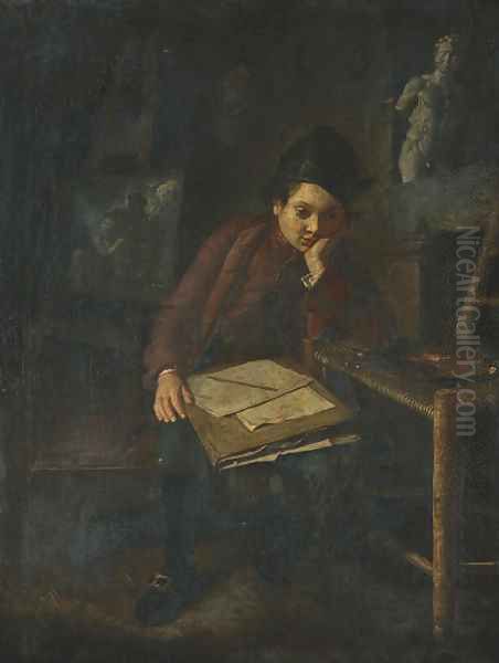 The young draftsman - view 1