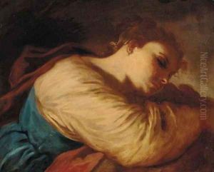 A sleeping girl by Lombard School