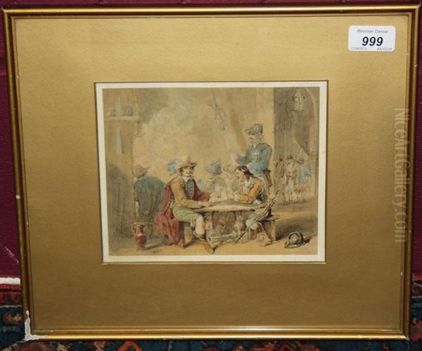 Musketeers At A Table - view 1
