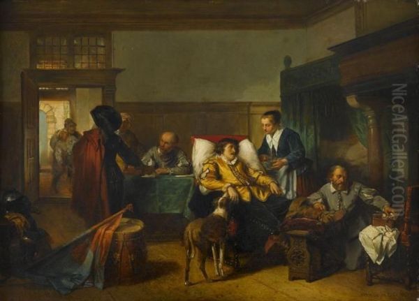Tending To The Wounded - view 1