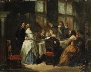 The Wedding Toast by Herman Frederik Carel ten Kate