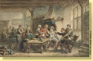 Le Debut De Rixe by Herman Frederik Carel ten Kate