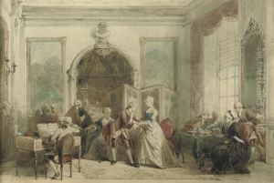 A Musical Interlude by Herman Frederik Carel ten Kate