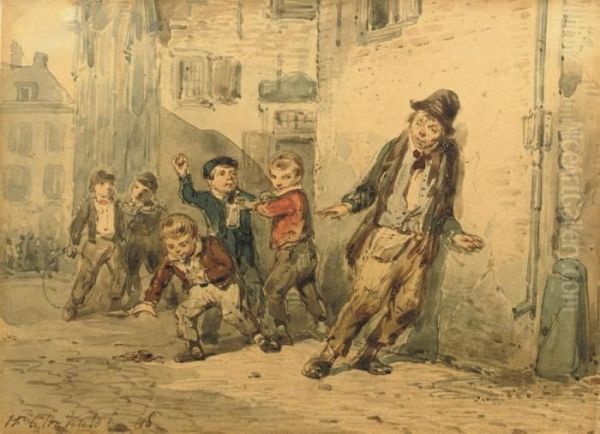 Teasing The Drunkard - view 1