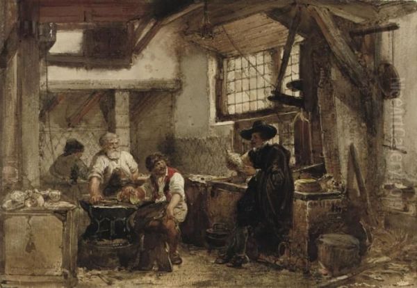 Visiting The Silversmith - view 1