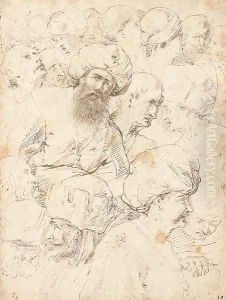 Studies of the heads of Turks Studies of the heads of Turks