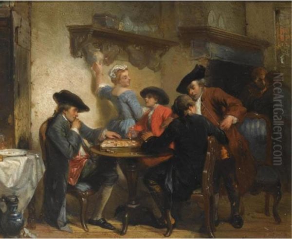 Figures In An Interior - view 1