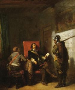 Figures In 17th Century Costumes In An Interior Figures In 17th Century Costumes In An Interior