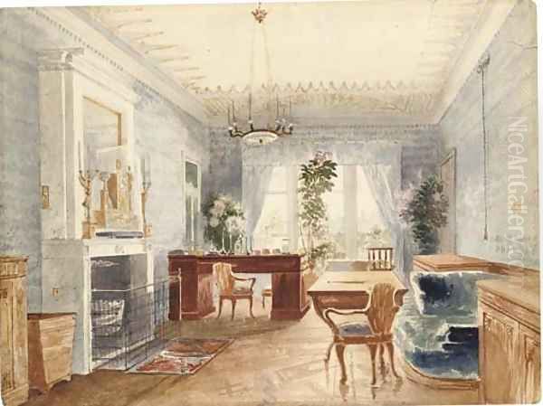 View of the interior of Gagarin Palace, Saint Petersburg - view 1