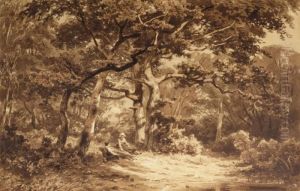 Rest During The Hunt by Jan Mari Henri Ten Kate