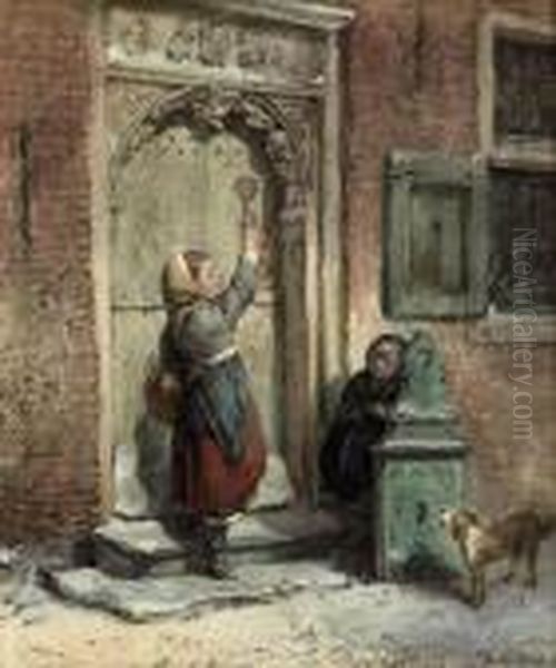 Ringing The Doorbell - view 1