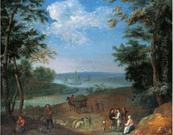 Am Flussufer - view 1