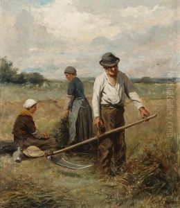 Harvest Scene by Jan Mari Henri Ten Kate