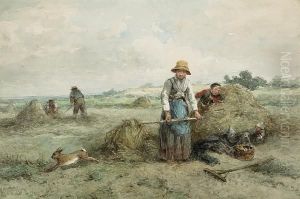 Haymaking Time by Jan Mari Henri Ten Kate