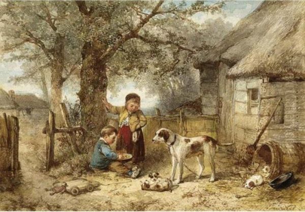Feeding The Dogs - view 1