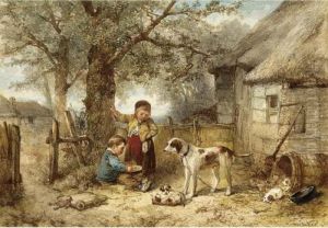 Feeding The Dogs by Jan Mari Henri Ten Kate