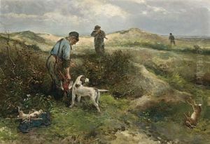 Hunters In The Dunes by Jan Mari Henri Ten Kate