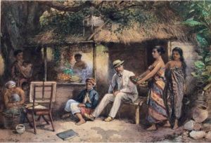 Village Scene Village Scene