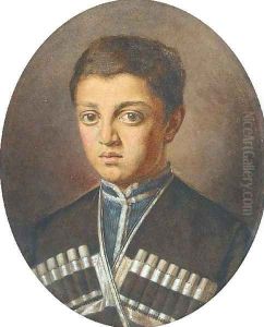 A Portrait of a Caucassian Boy
