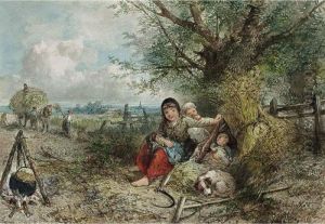 A Moment Of Rest by Jan Mari Henri Ten Kate