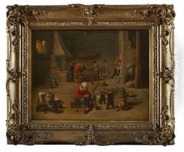 The Interior Of A Blacksmith's - view 1