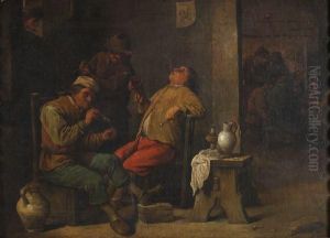 "interior De Taberna" by David The Younger Teniers