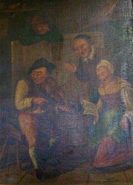 Tavern Interior With Figures - view 1
