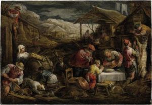 An Allegory Of Winter by David The Younger Teniers