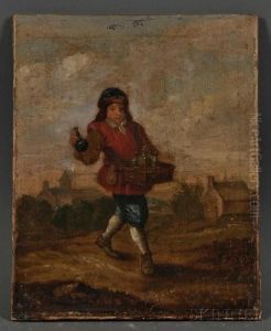 The Essence Vendor by David The Younger Teniers