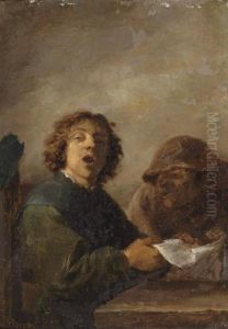 Peasants Singing In An Interior Peasants Singing In An Interior
