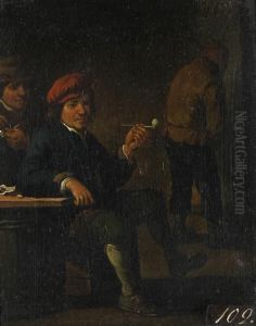 Topers In An Interior Smoking thumbnail