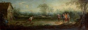 Les Joueurs De Quilles by David The Younger Teniers