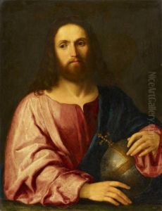 Christus Mit Der Weltkugel