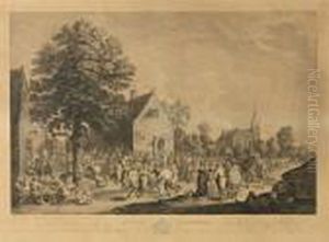 Quatrieme Fete Flamande by David The Younger Teniers