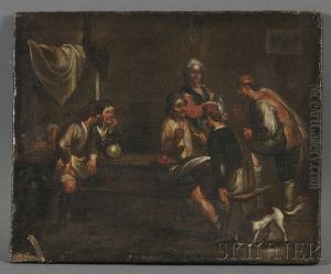 Tavern Interior by David The Younger Teniers