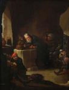 De Verzoeking Van De Heilige Antonius