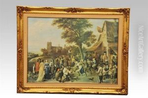 "fiesta Aldeana" by David The Younger Teniers